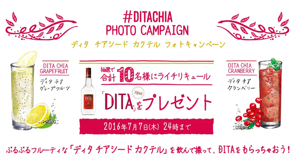 #DITACHIA Instagram写真投稿キャンペーン
